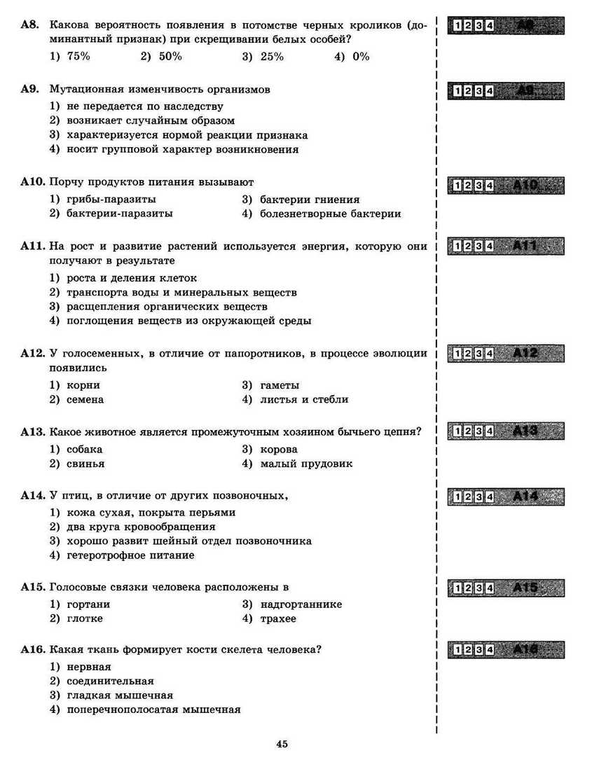 ЕГЭ 2013. Биология