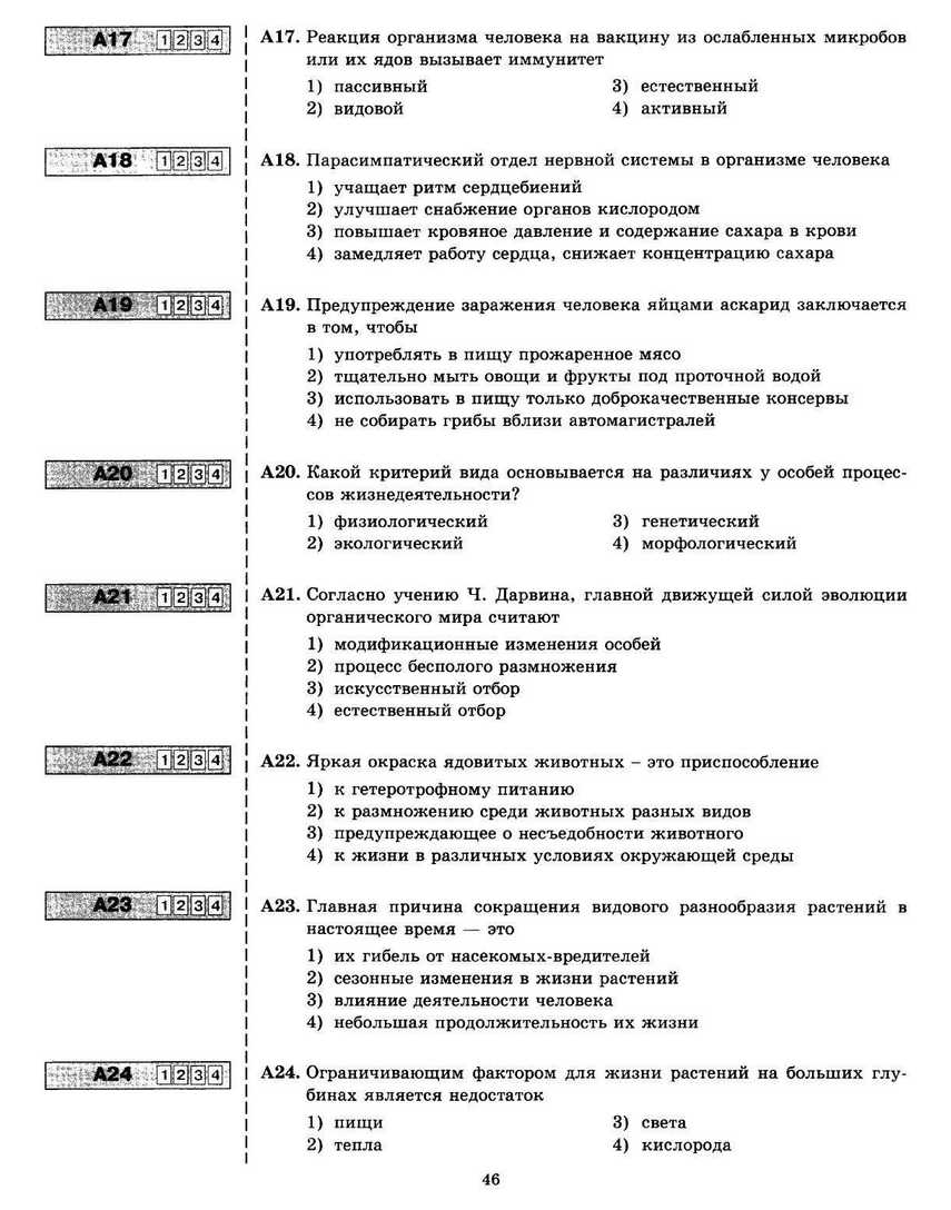 ЕГЭ 2013. Биология