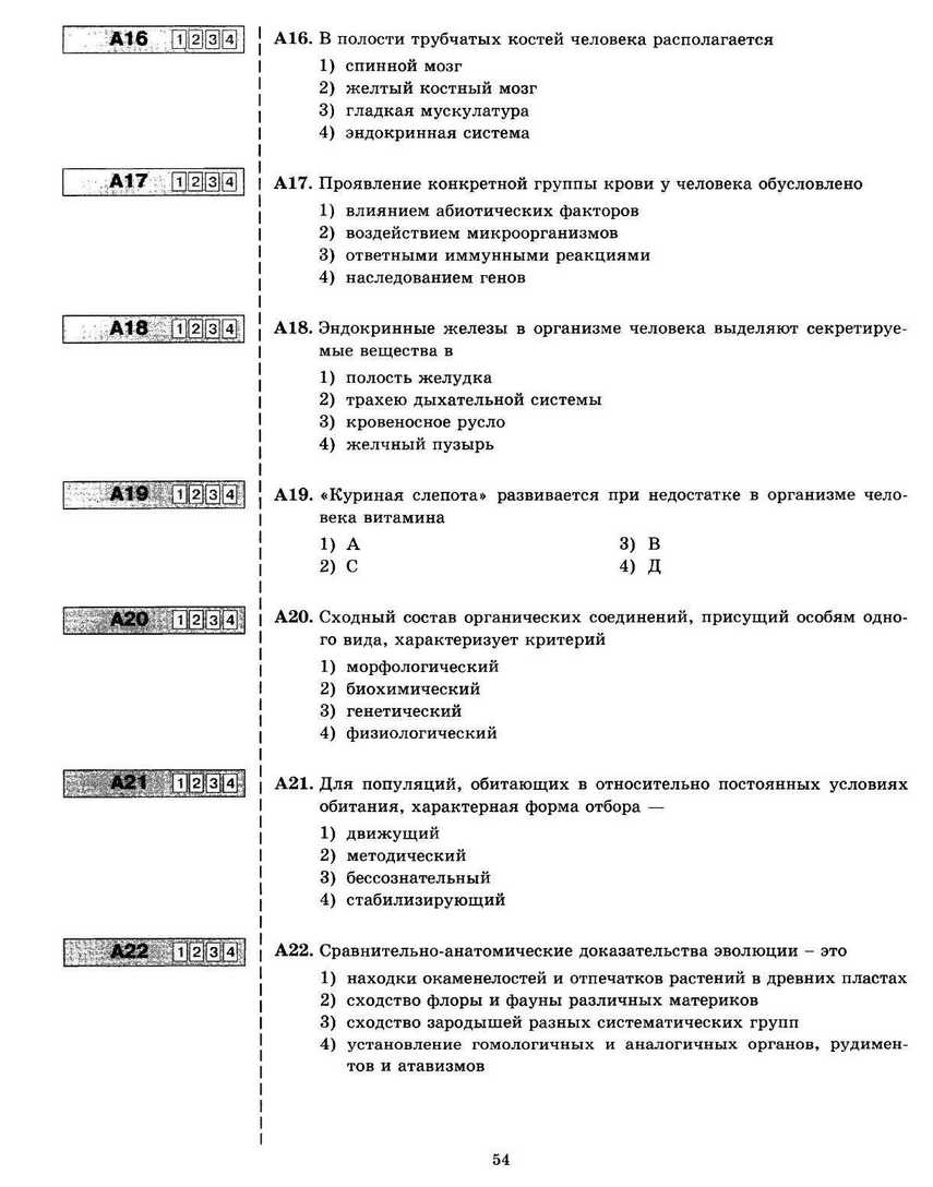 ЕГЭ 2013. Биология