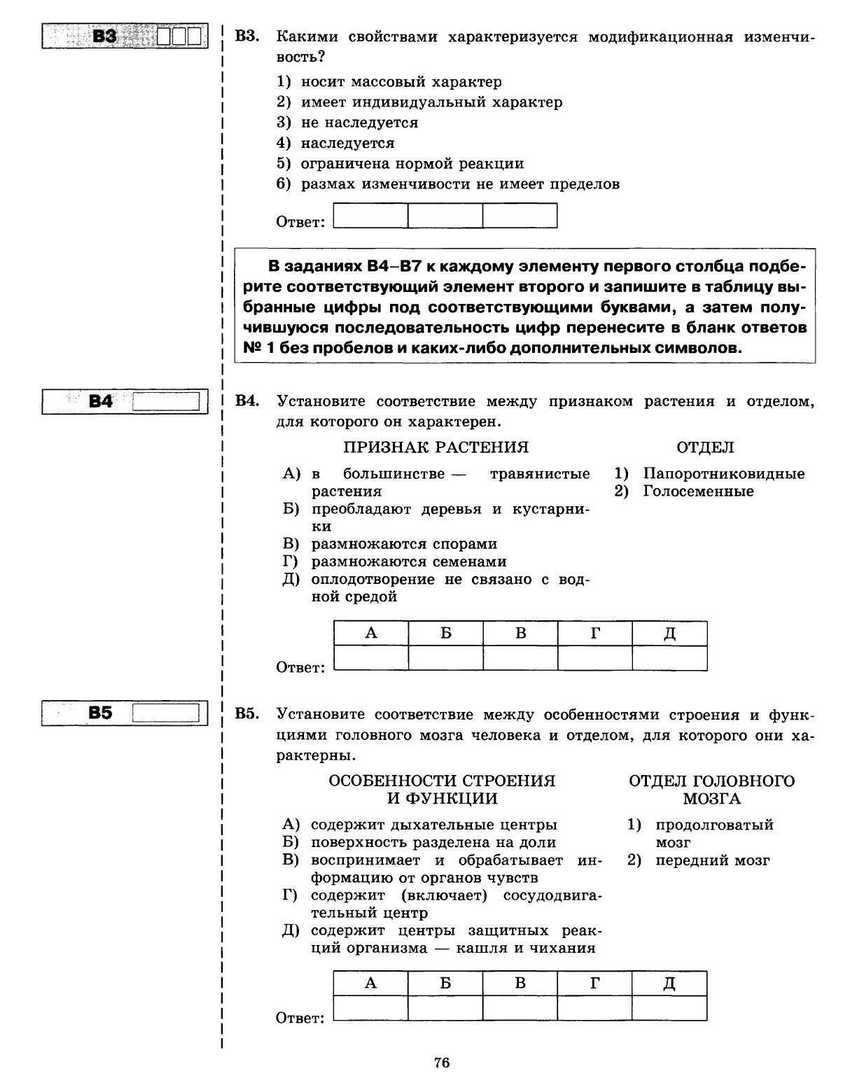 ЕГЭ 2013. Биология