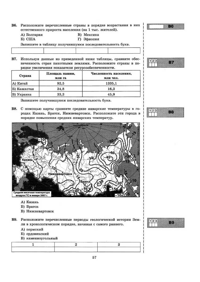 ЕГЭ 2013. География