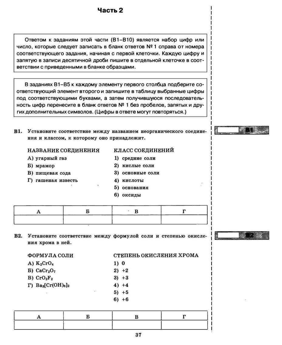 ЕГЭ 2013. Химия. Типовые тестовые задания