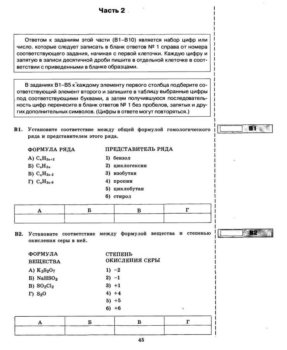 ЕГЭ 2013. Химия. Типовые тестовые задания