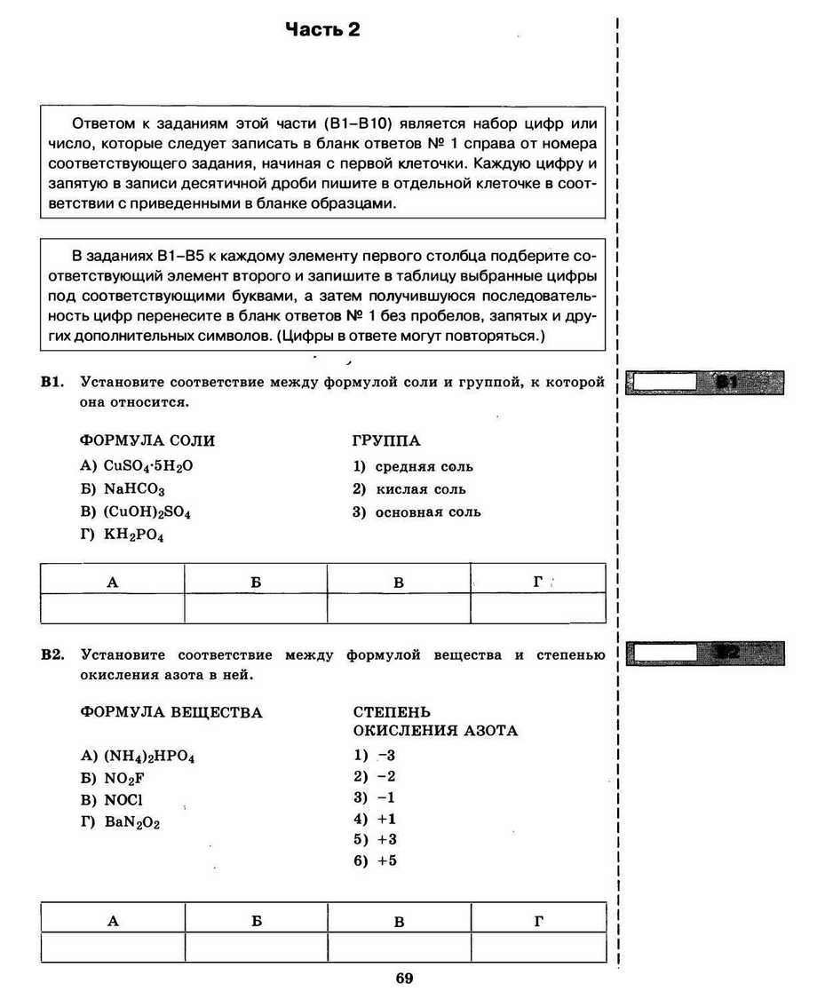 ЕГЭ 2013. Химия. Типовые тестовые задания