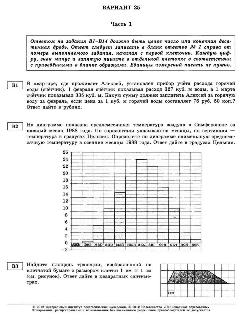 ЕГЭ-2013. Математика 