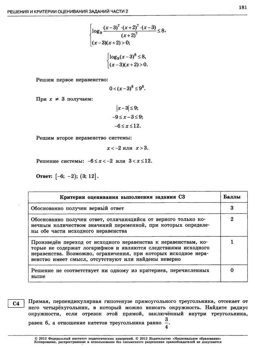 ЕГЭ-2013. Математика 