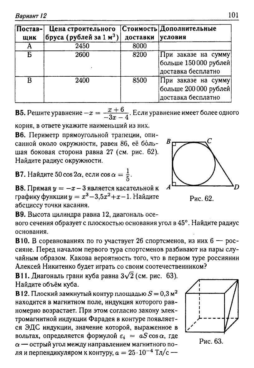 Математика. Подготовка к ЕГЭ-2013