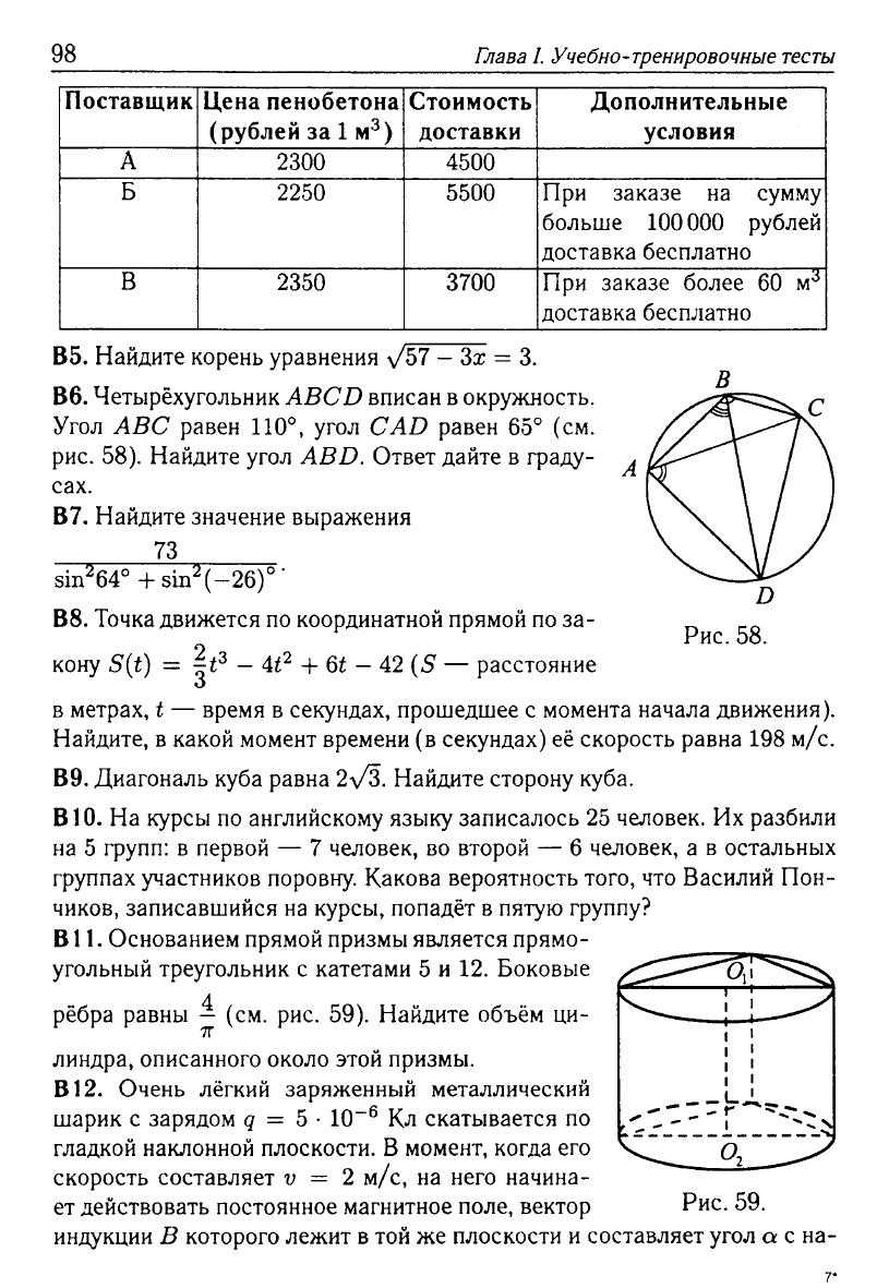 Математика. Подготовка к ЕГЭ-2013